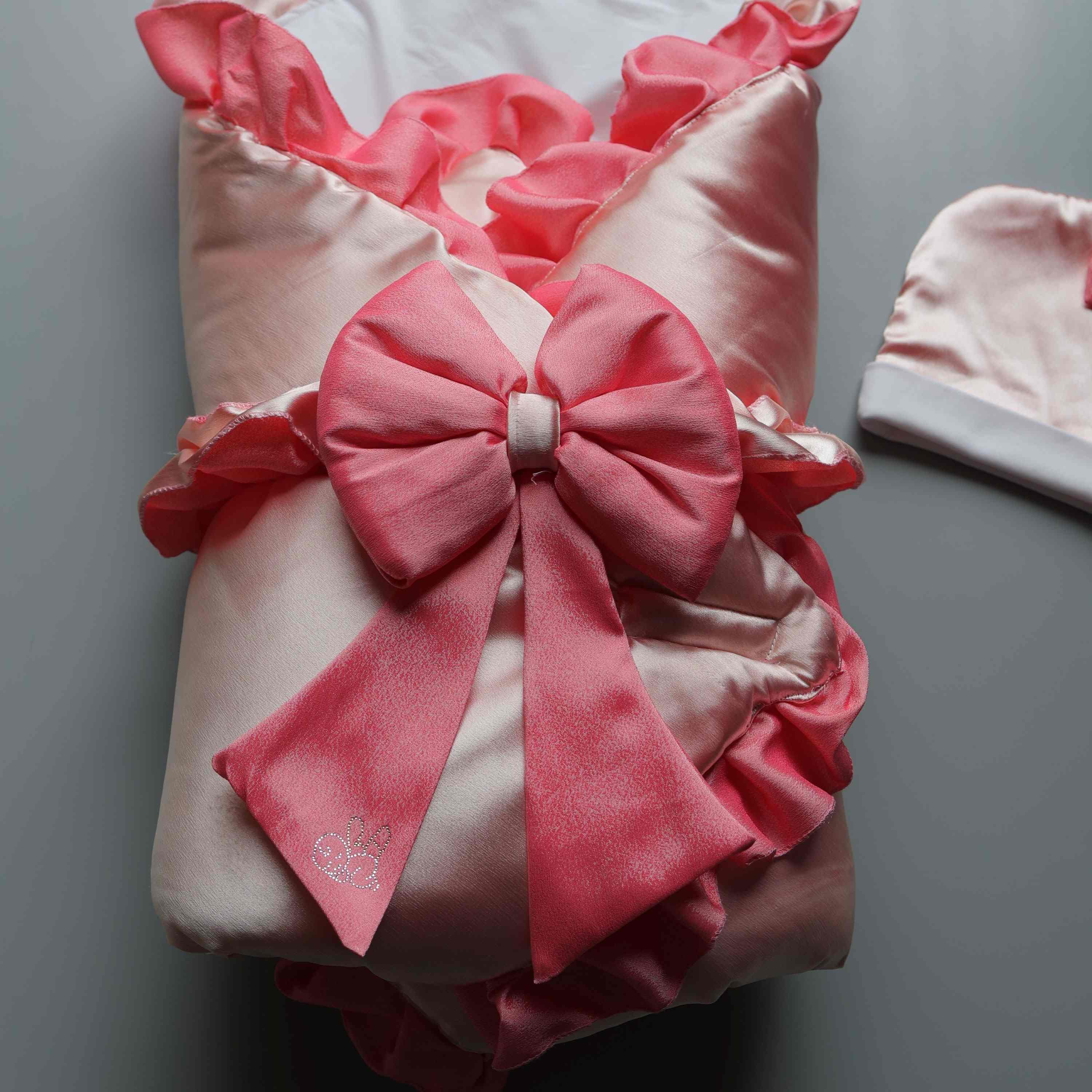 Peach Blush Luxe Drape Set