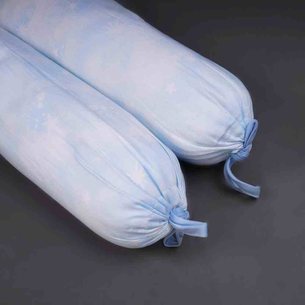 Fancy Fluff Set of 2 Bolsters - Nova- Blue
