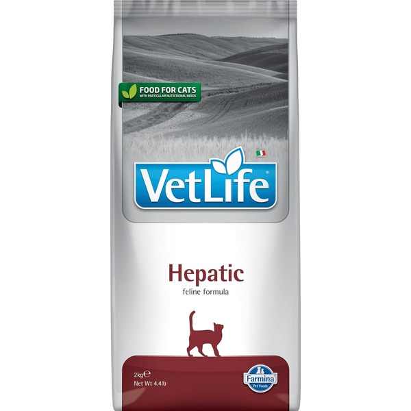 Farmina Vet Life Hepatic Dry Cat Food - 2 kg