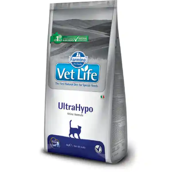 Farmina Vet Life Ultrahypo Dry Cat Food - 2 kg