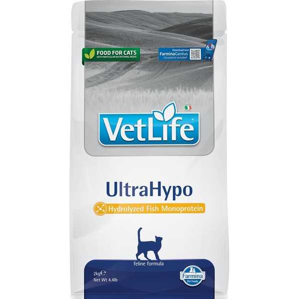 Farmina Vet Life Ultrahypo Dry Cat Food - 2 kg