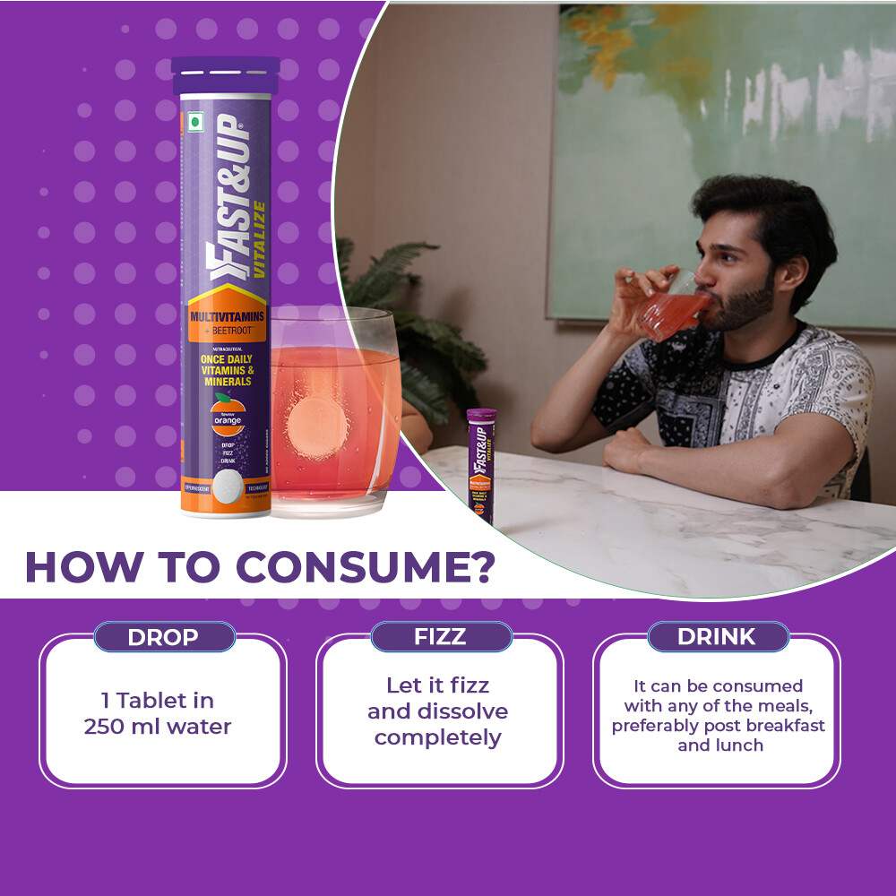 Fast&Up | Vitalize Orange | 20 Tablets