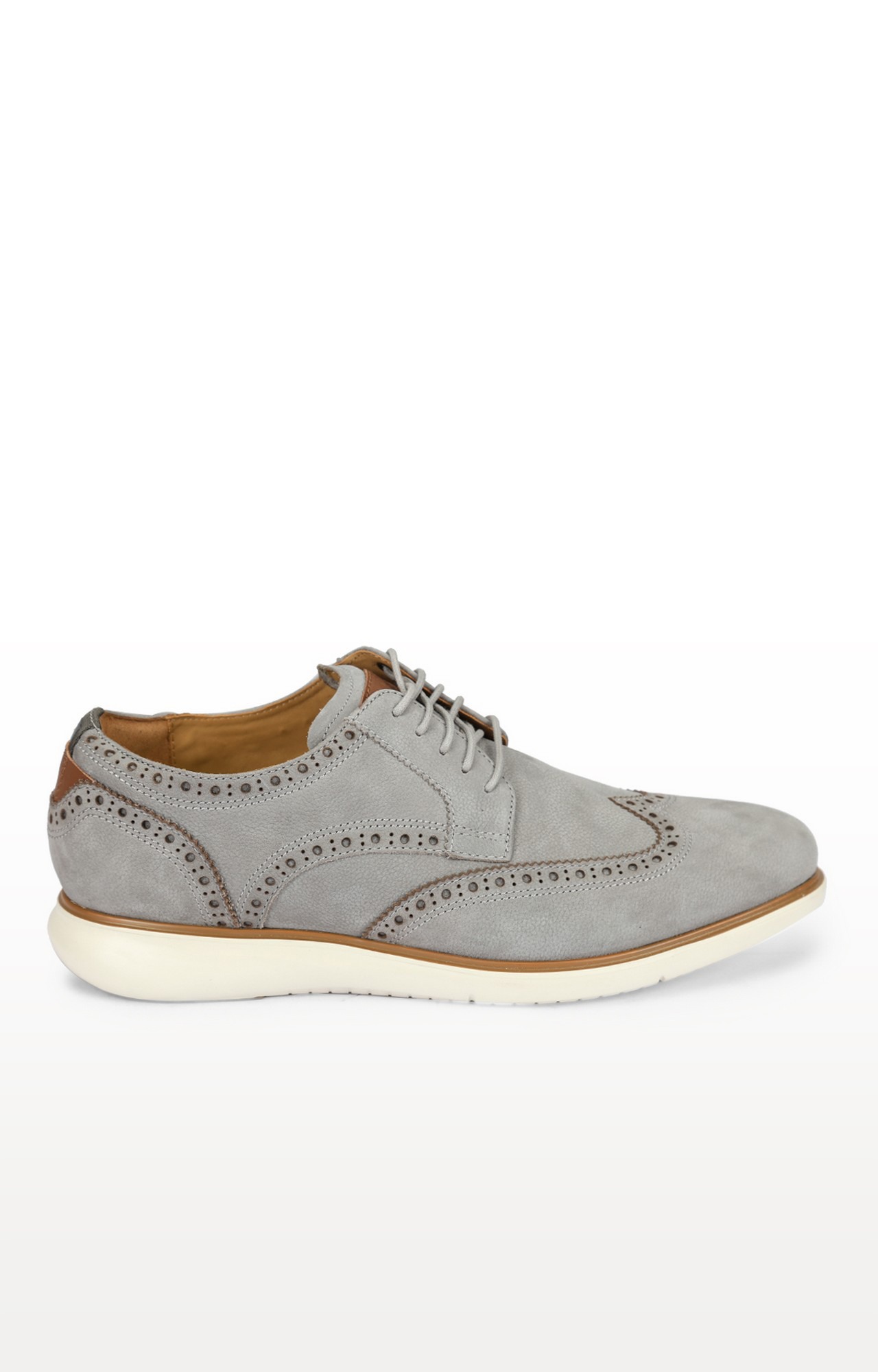 Florsheim Men Grey Lace-ups