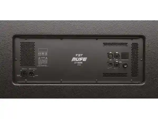 FBT MUSE 218SND Dual 18-inch Active Subwoofer with Dante | 4000W 2