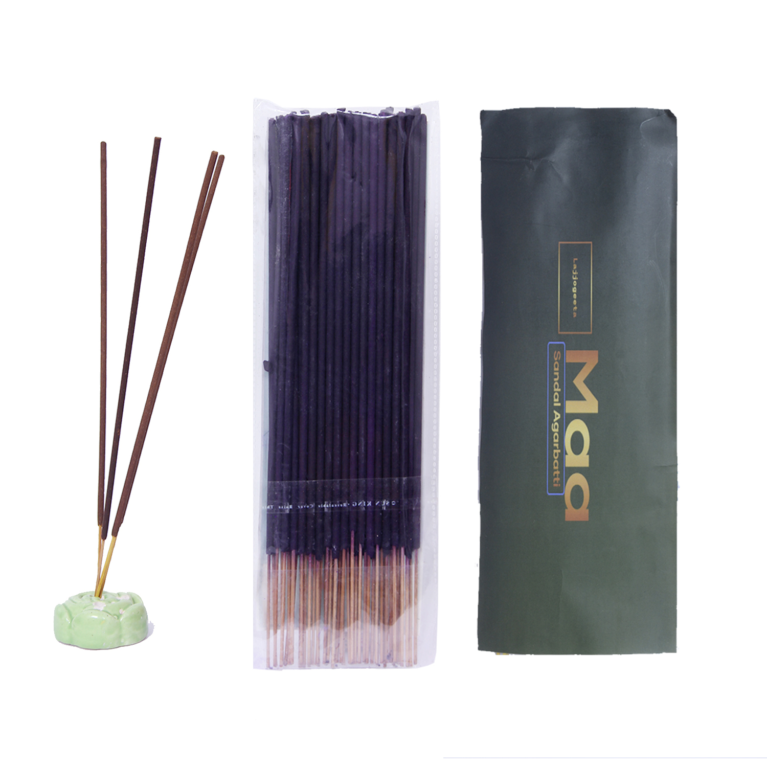  Agarbatti (7 Fragrance 350 Stick) Incense Sticks for Puja, Freshness & Meditation | Floral Fragrance | Pooja Room Items for Home & Prayers-Maa