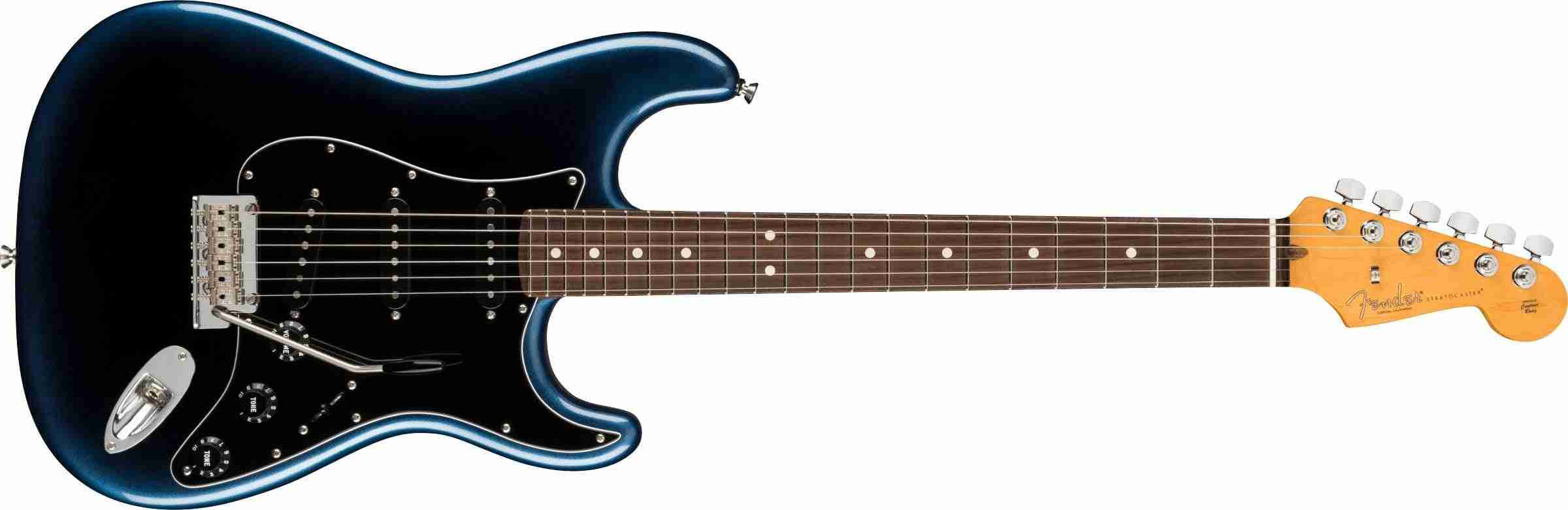 Fender American Professional II Stratocaster Electric Guitar, Rosewood Fingerboard, Dark Night