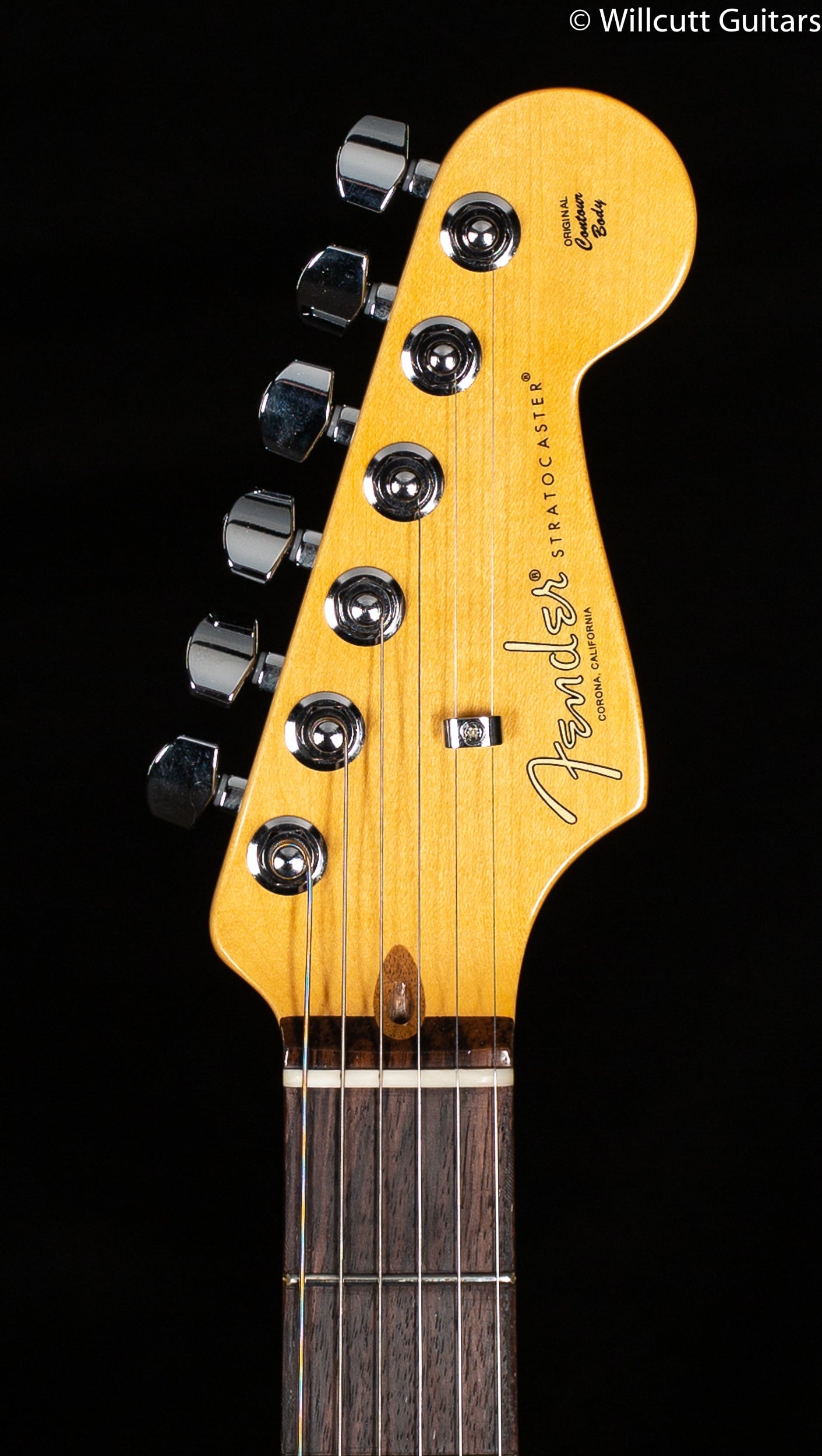 Fender American Professional II Stratocaster Electric Guitar, Rosewood Fingerboard, Dark Night 6