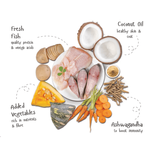 Fidele Fresh Fish With Vegetable -100g