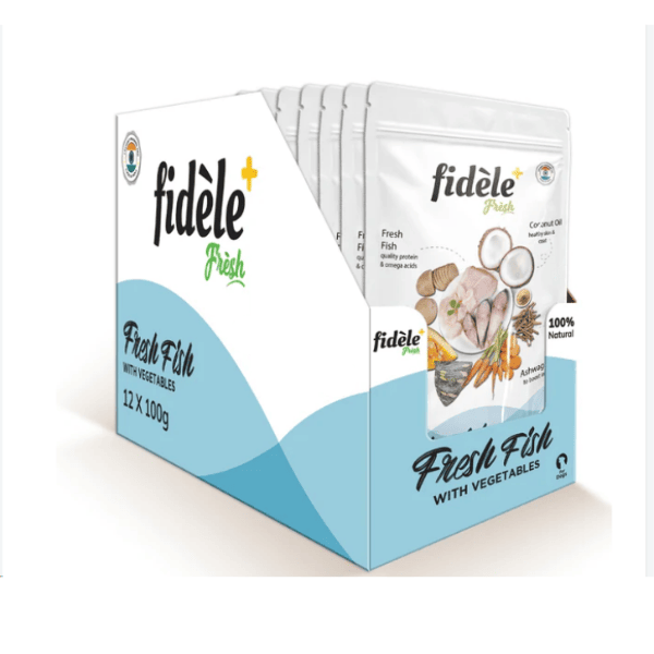 Fidele Fresh Fish With Vegetable -100g