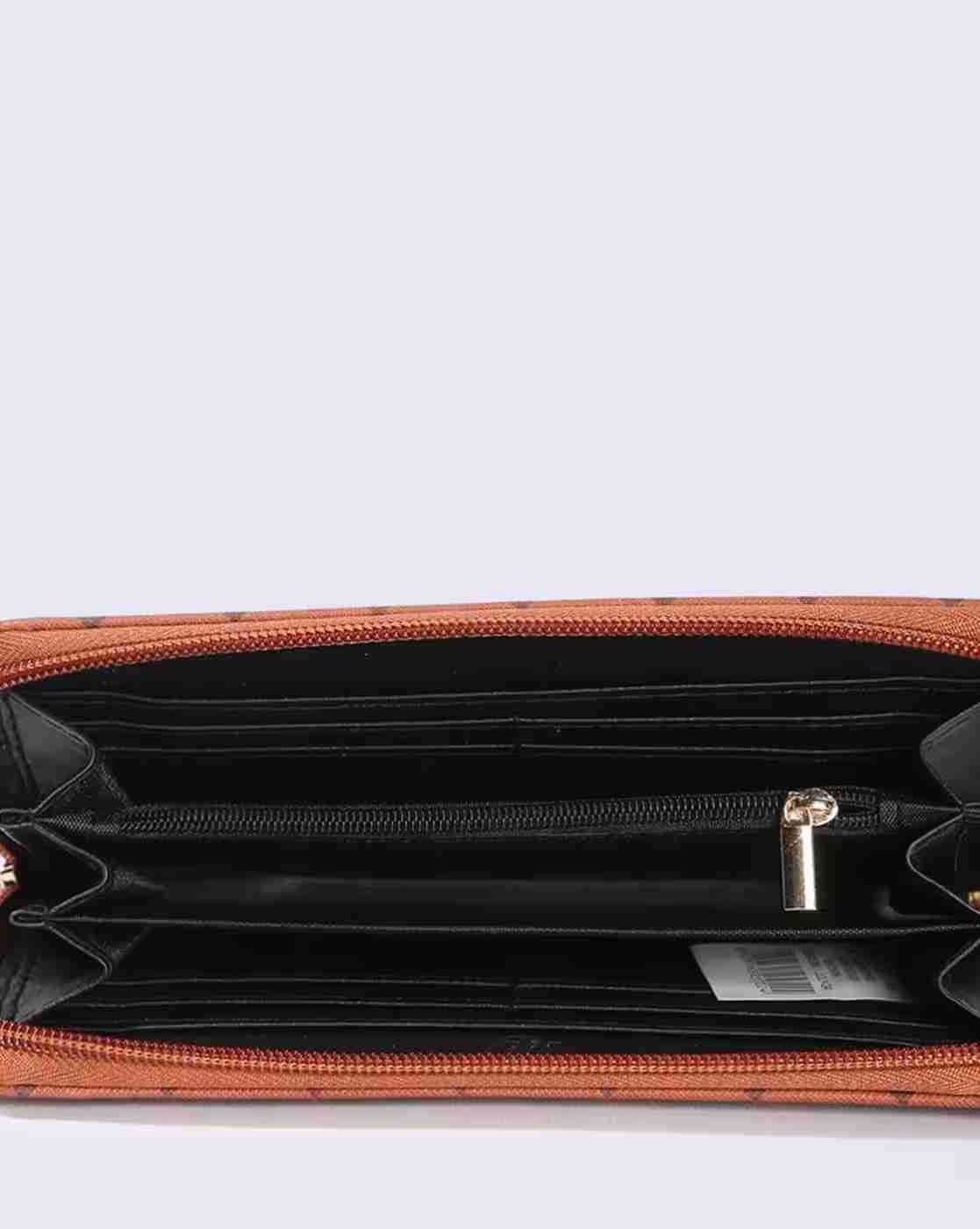 FIG | Women Geometric Print Zip-Around Wallet|3