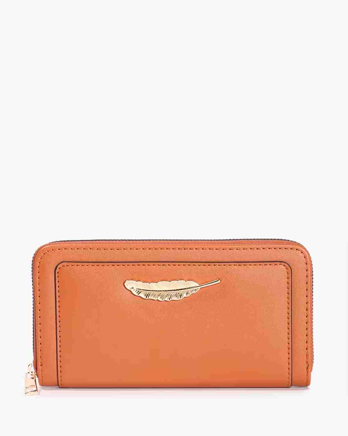 FIG | Women Leaf Zip-Around Wallet|0