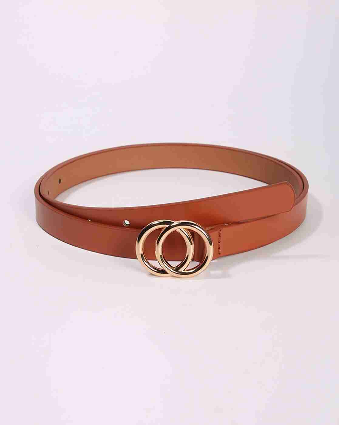 FIG | Women Belt with Double O-Ring Buckle|0