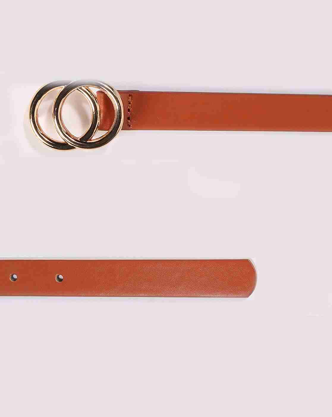 FIG | Women Belt with Double O-Ring Buckle|2