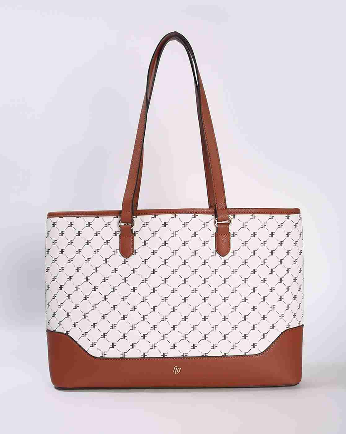 FIG | Women Geometric Print Tote Bag|0