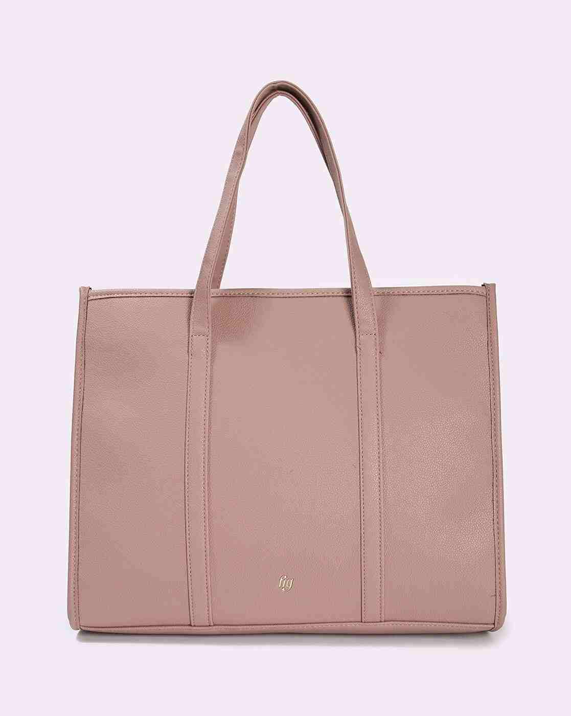 Women Satchel with Zip Closure