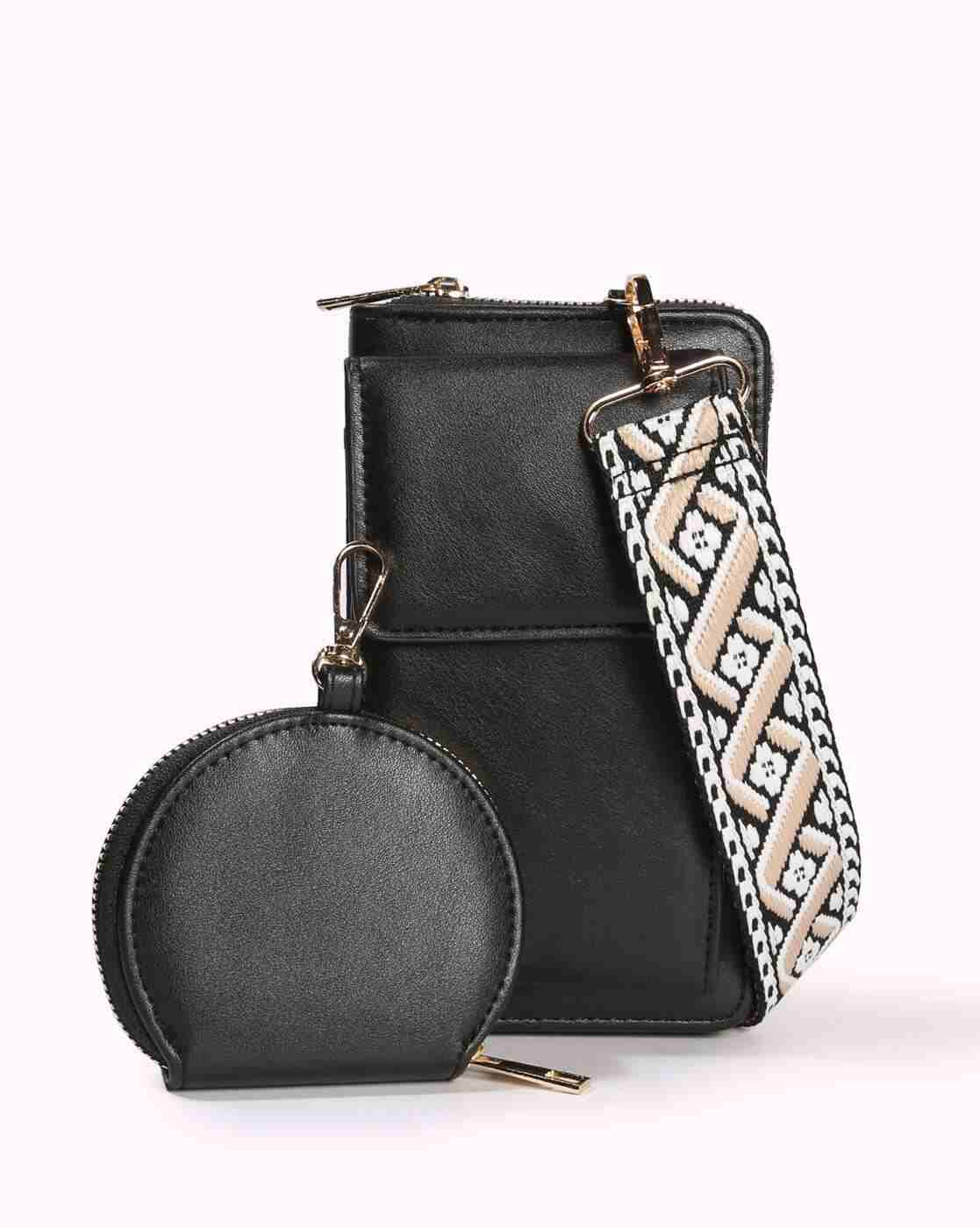 FIG | Women Zip-Around Wallet with Detachable Strap & Pouch|0