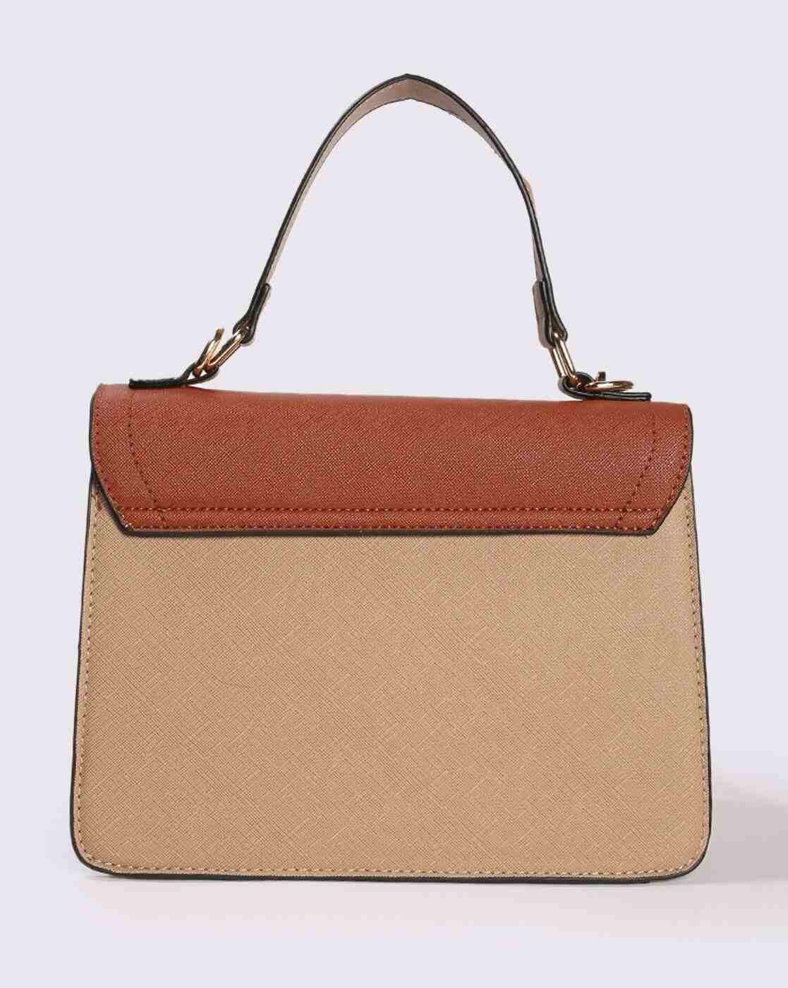 FIG | Women Colourblock Sling Bag with Detachable Strap|3
