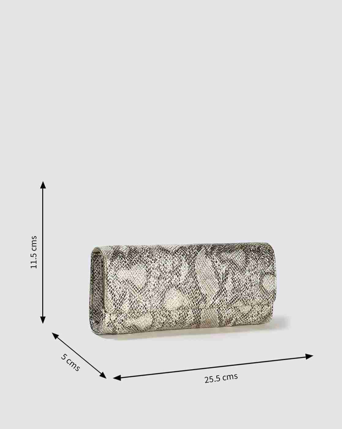 FIG | Women Reptilian Print Clutch|2