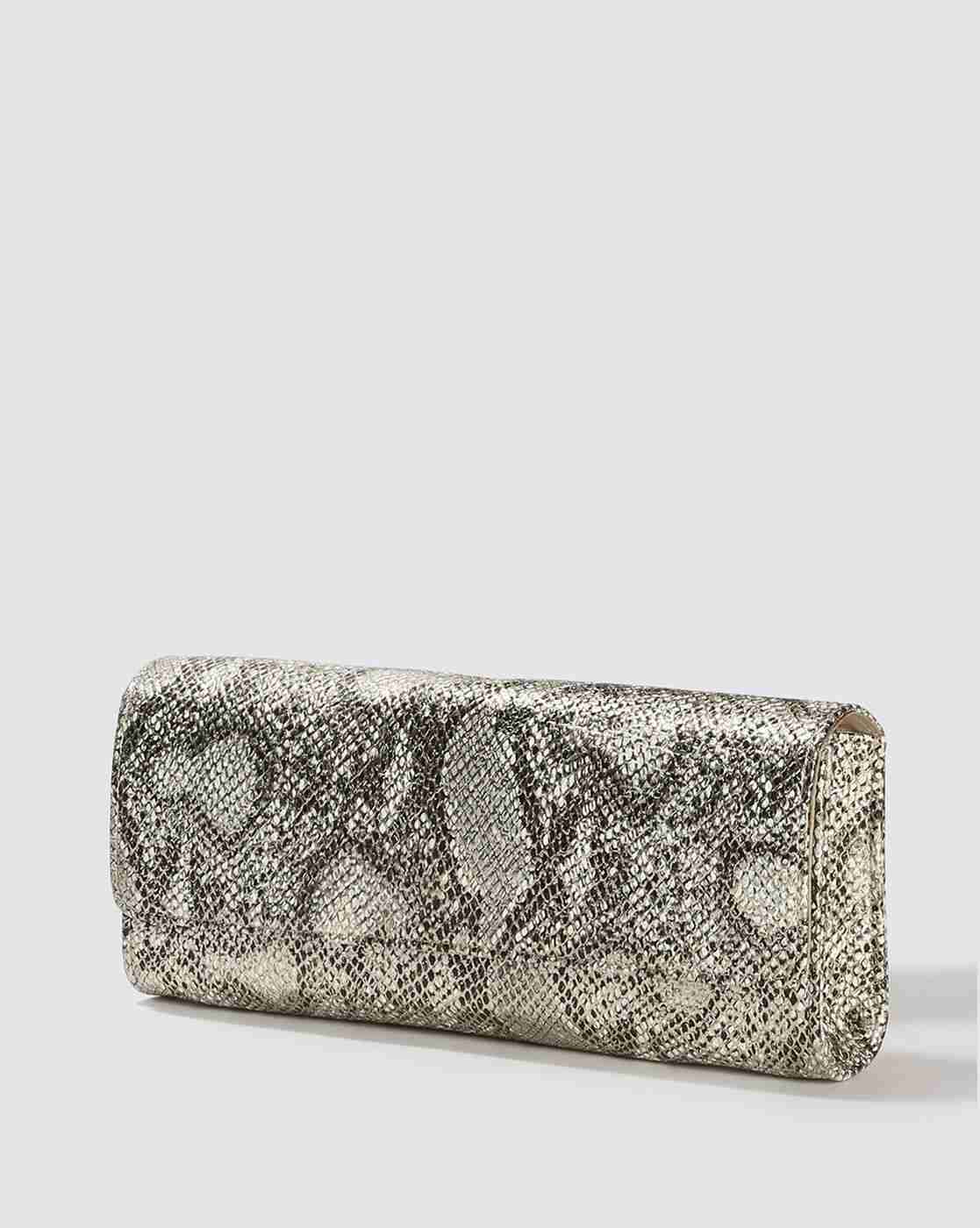 FIG | Women Reptilian Print Clutch|3
