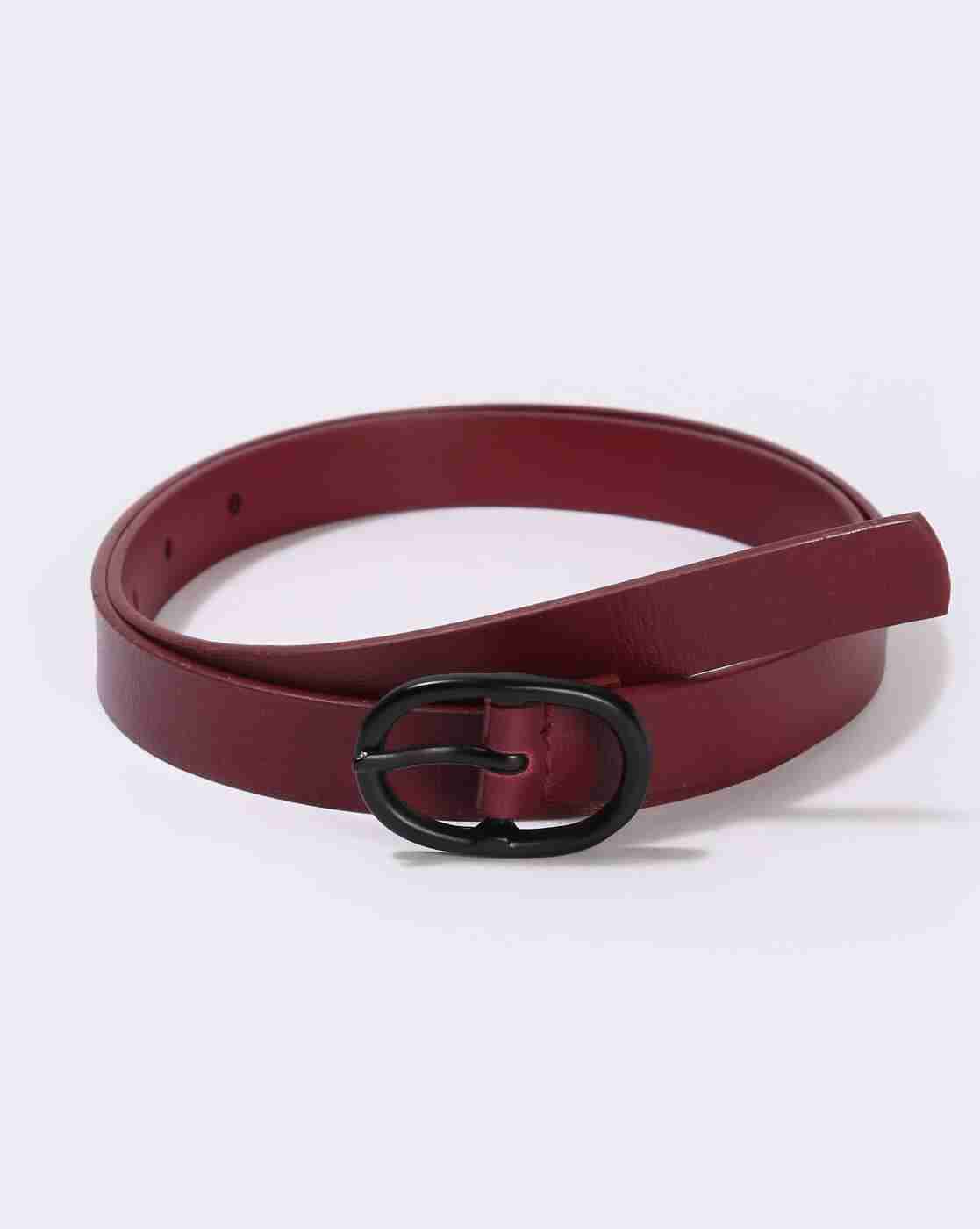 Women Belt with Buckle Closure