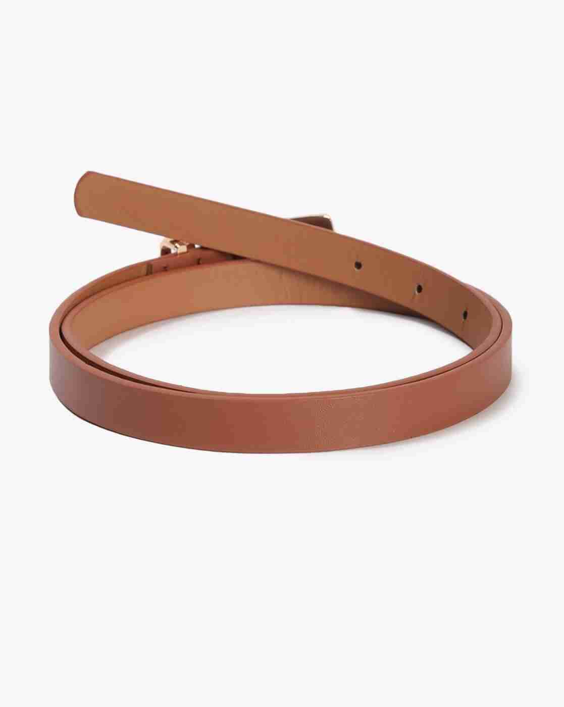 FIG | Women Skinny Belt with Buckle Closure|1