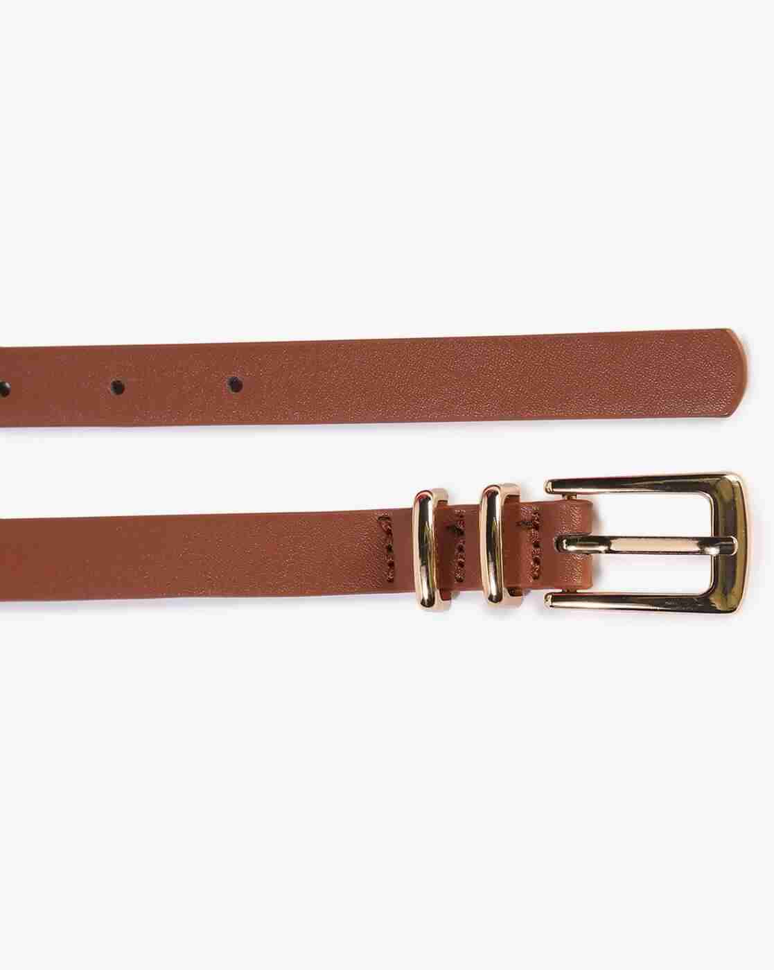FIG | Women Skinny Belt with Buckle Closure|2