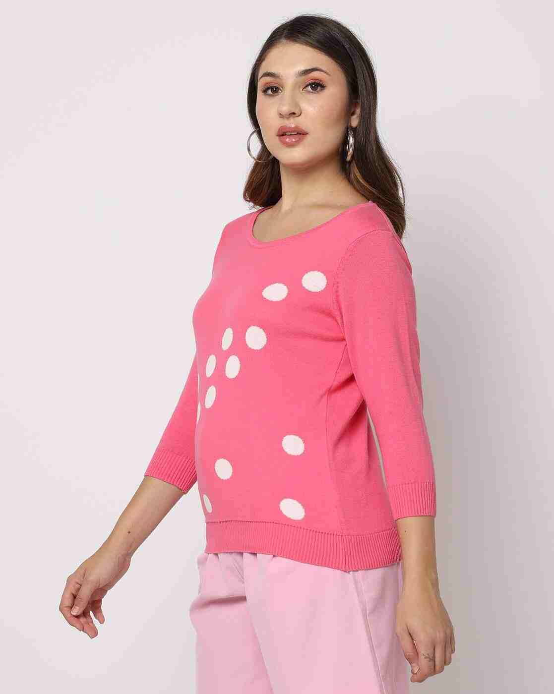 FIG | Polka-Dotted Cotton Sweatshirt|1