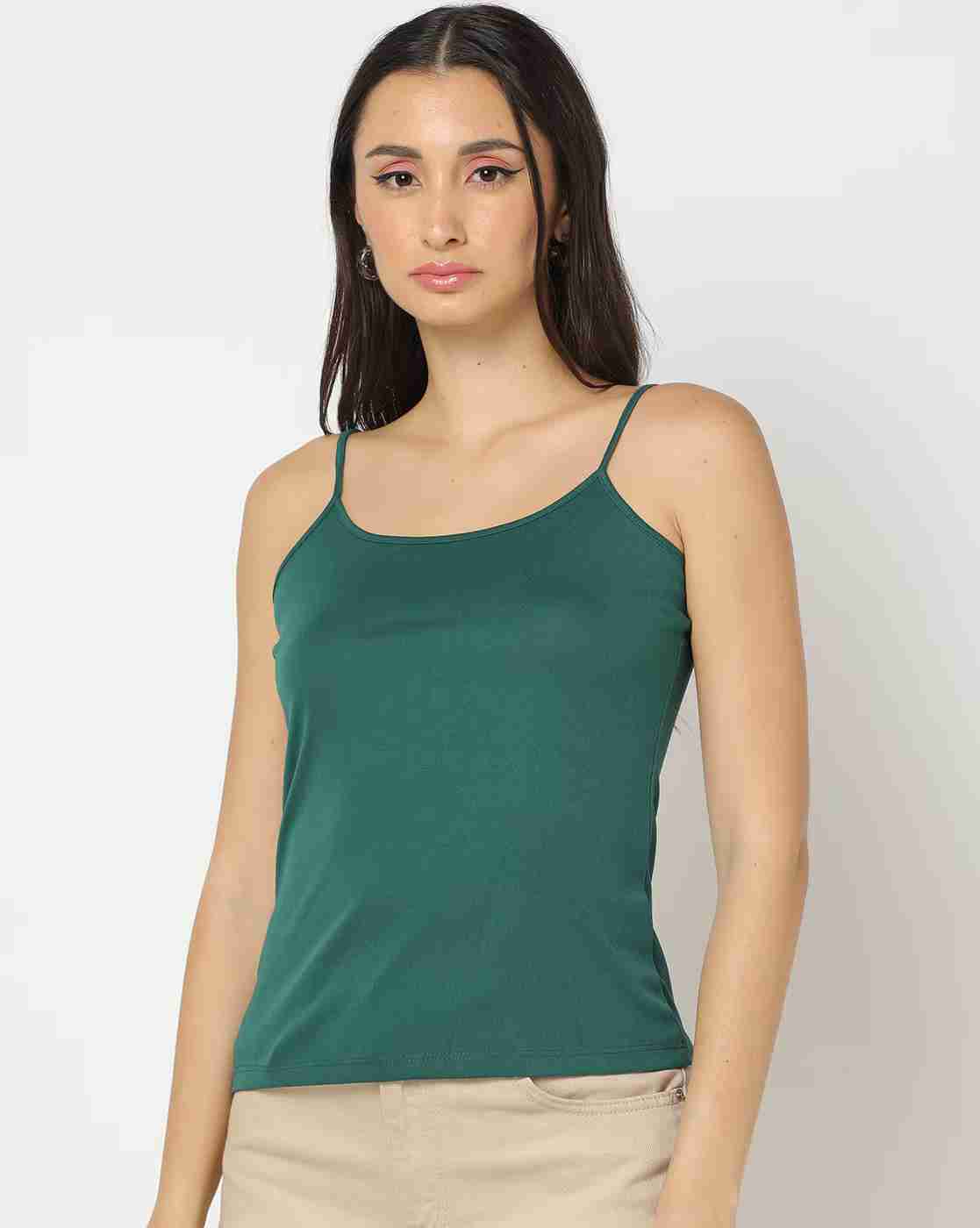 FIG | Swiss-Dot High-Neck Top with Camisole|3