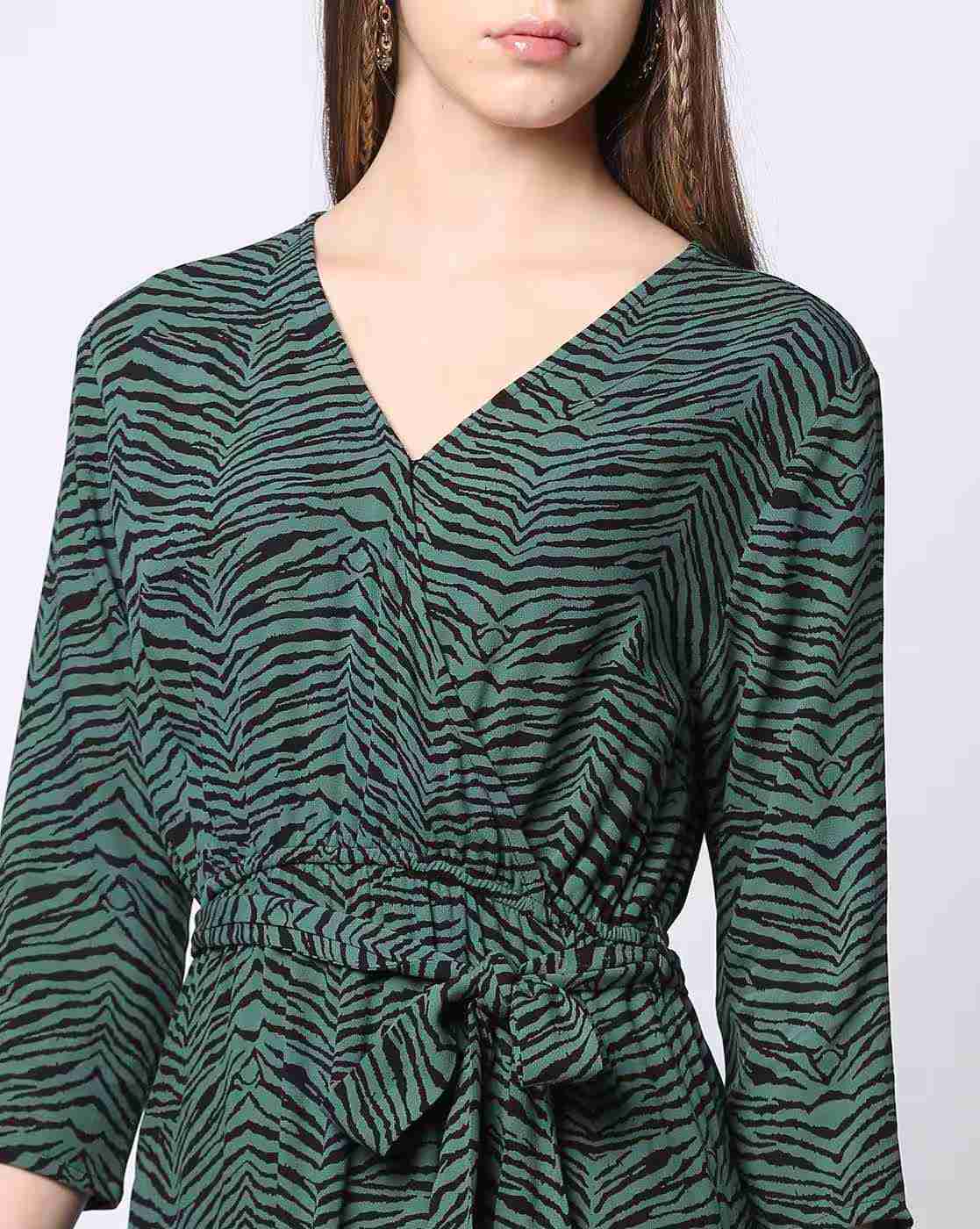 FIG | Women Animal Print A-Line Dress|3
