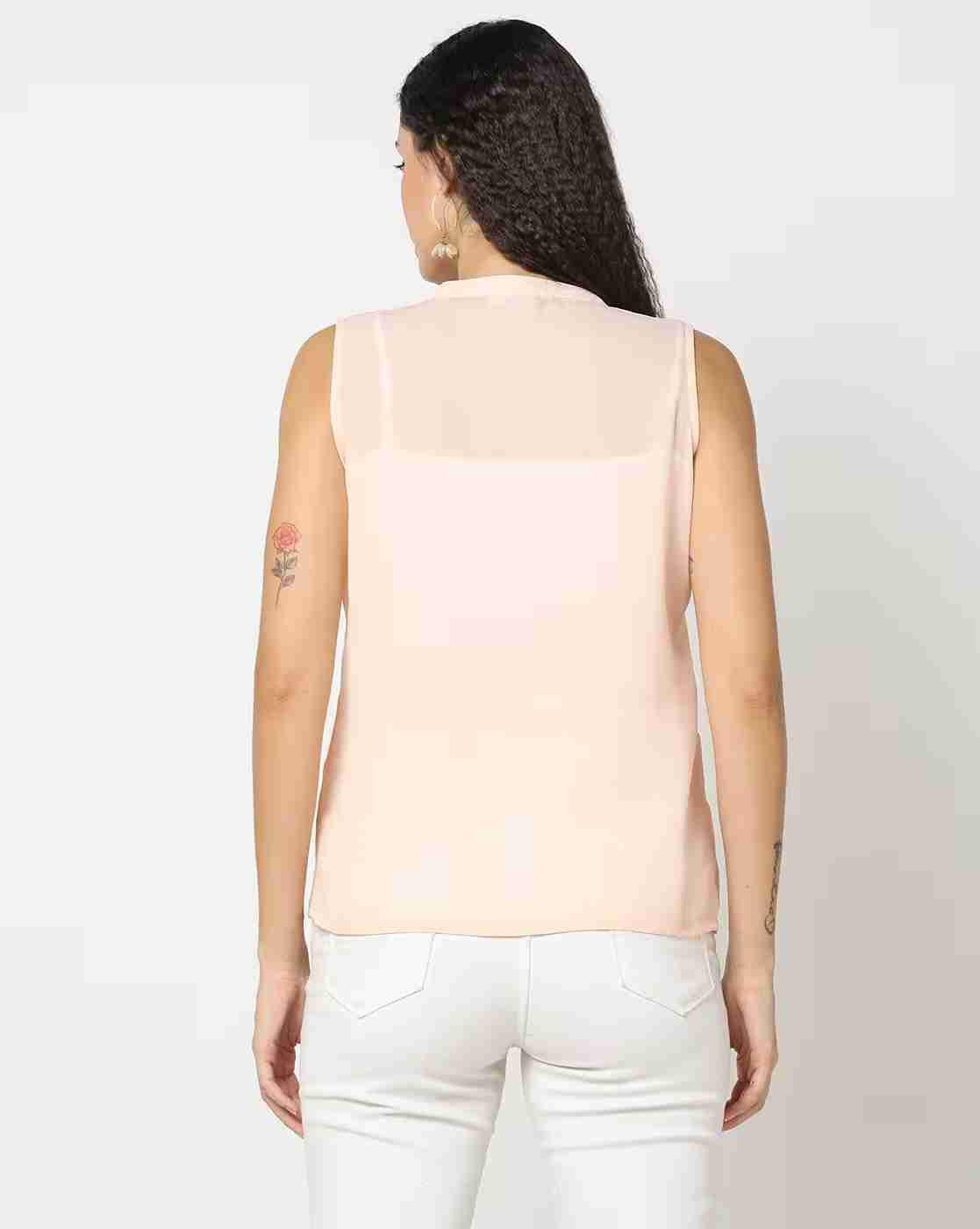 FIG | Women Pleated Relaxed Fit Top|2