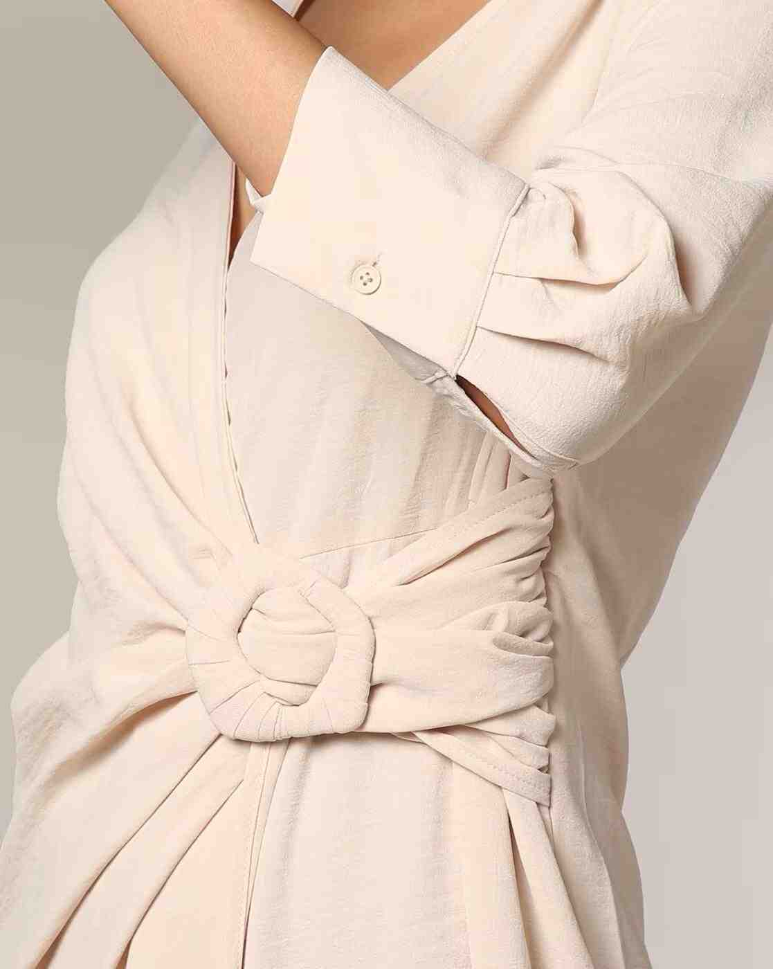FIG | Women V-Neck A-Line Dress|4