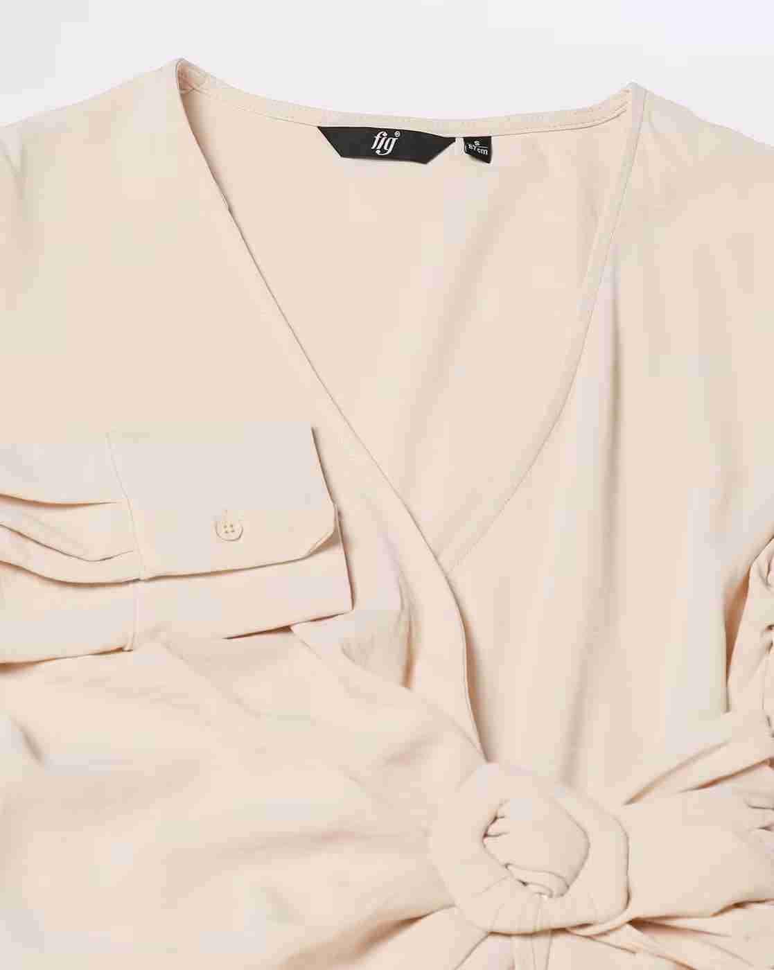 FIG | Women V-Neck A-Line Dress|5