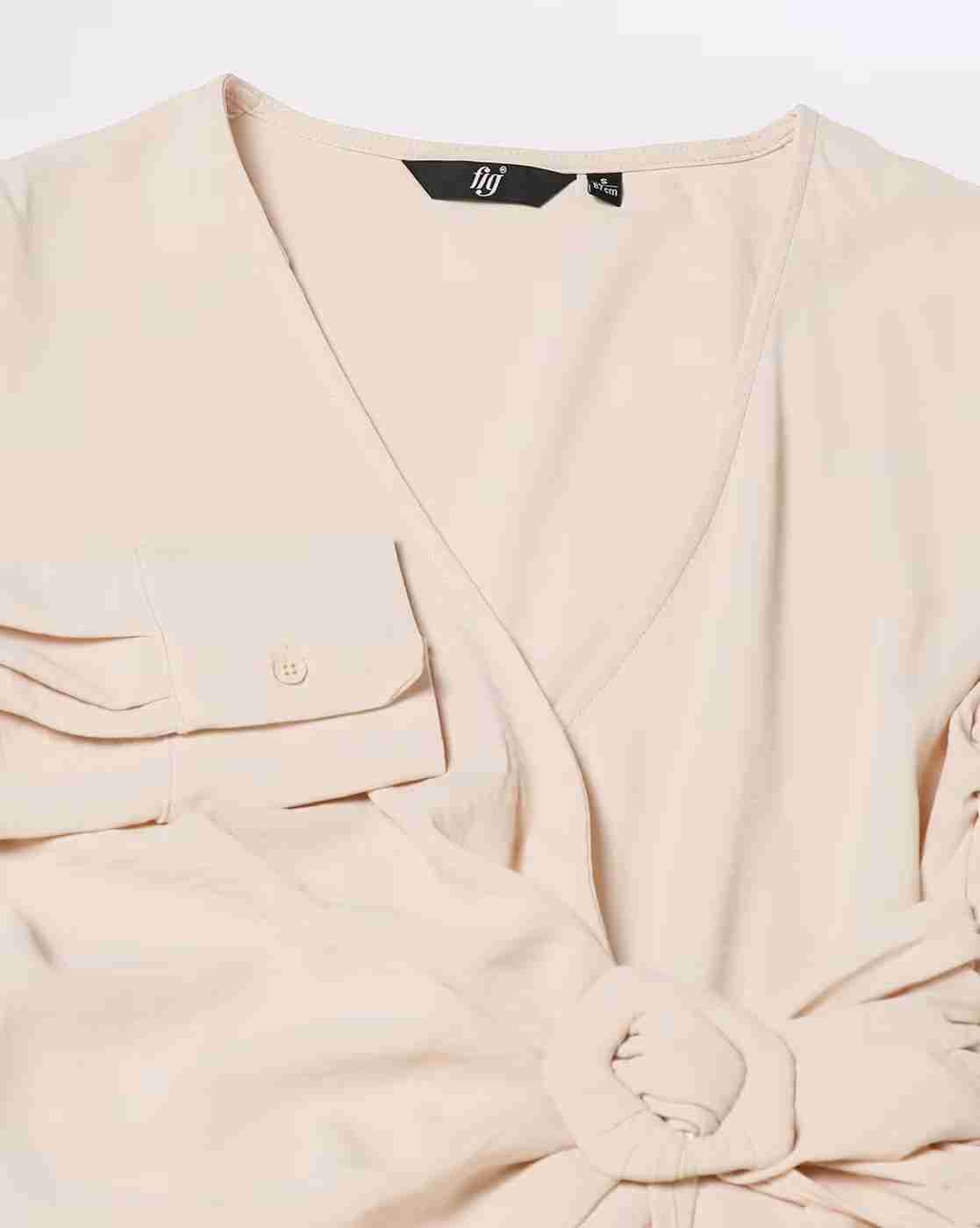 FIG | Women V-Neck A-Line Dress|5