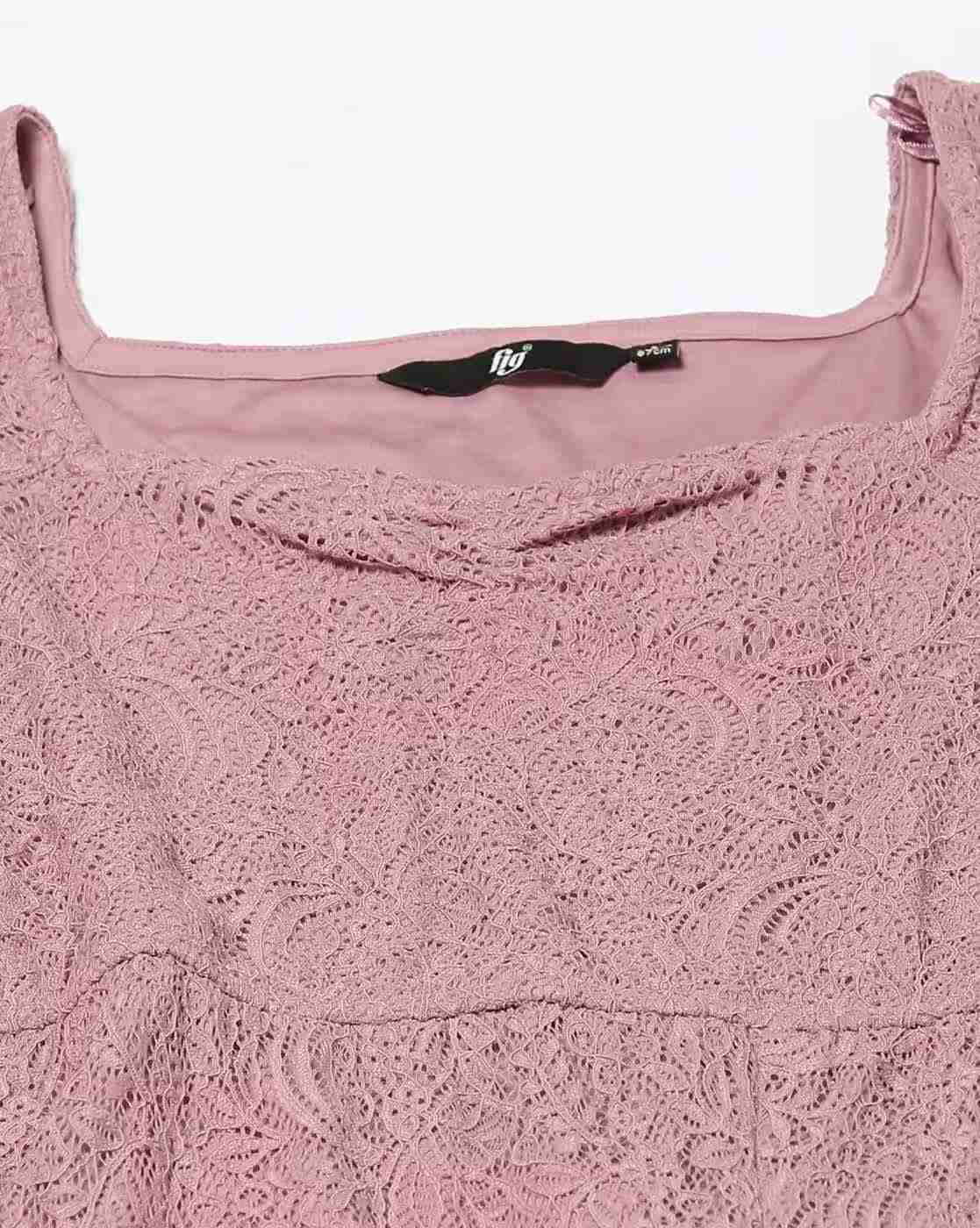 FIG | Women Lace A-Line Dress|4