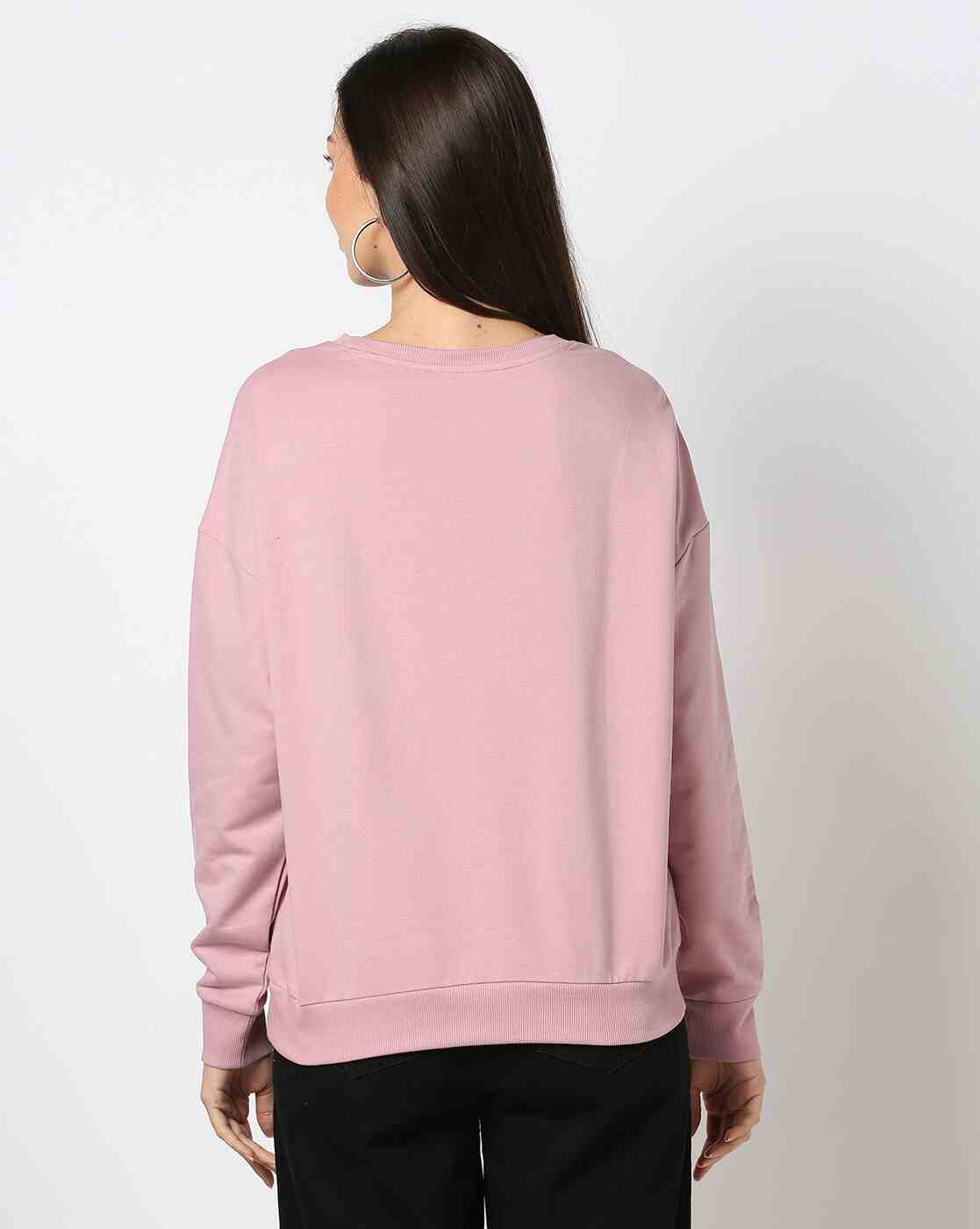 FIG | Women Embellished Regular Fit Sweatshirt|2