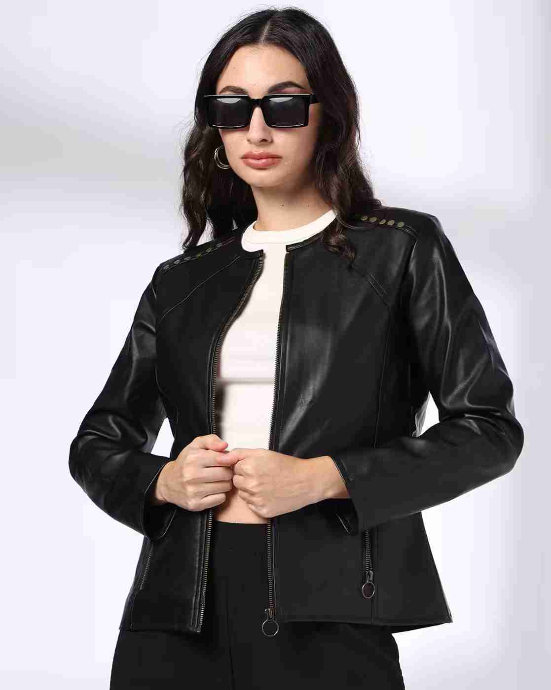 FIG | Women Zip-Front Fitted Jacket|0