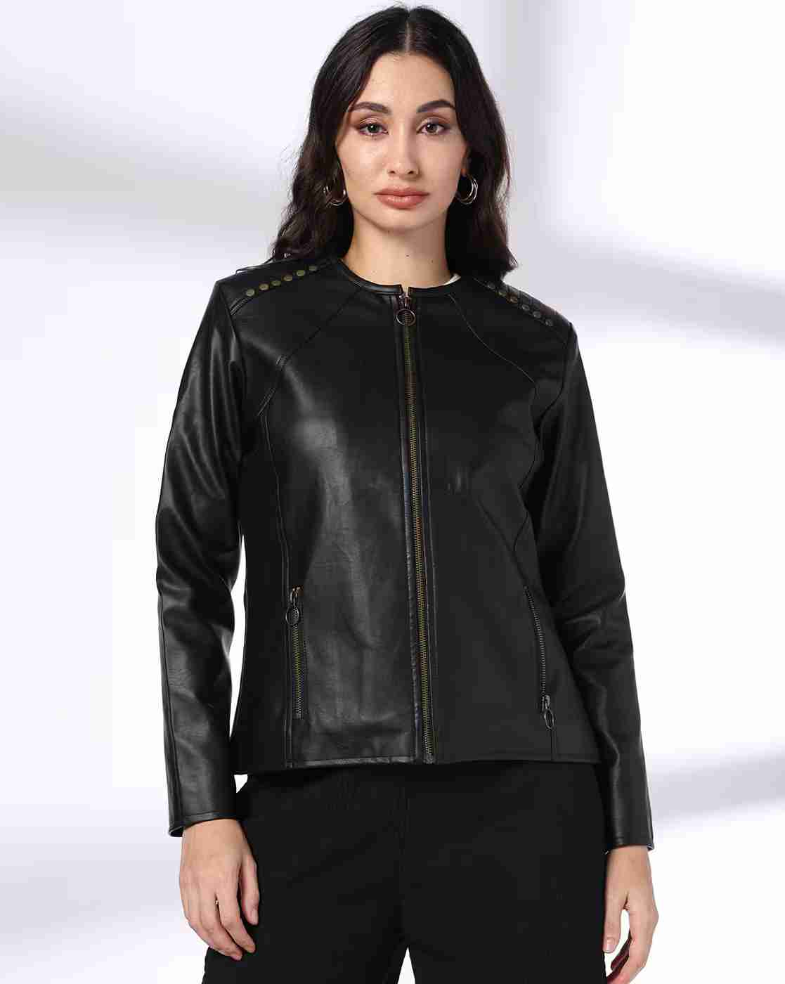 FIG | Women Zip-Front Fitted Jacket|1