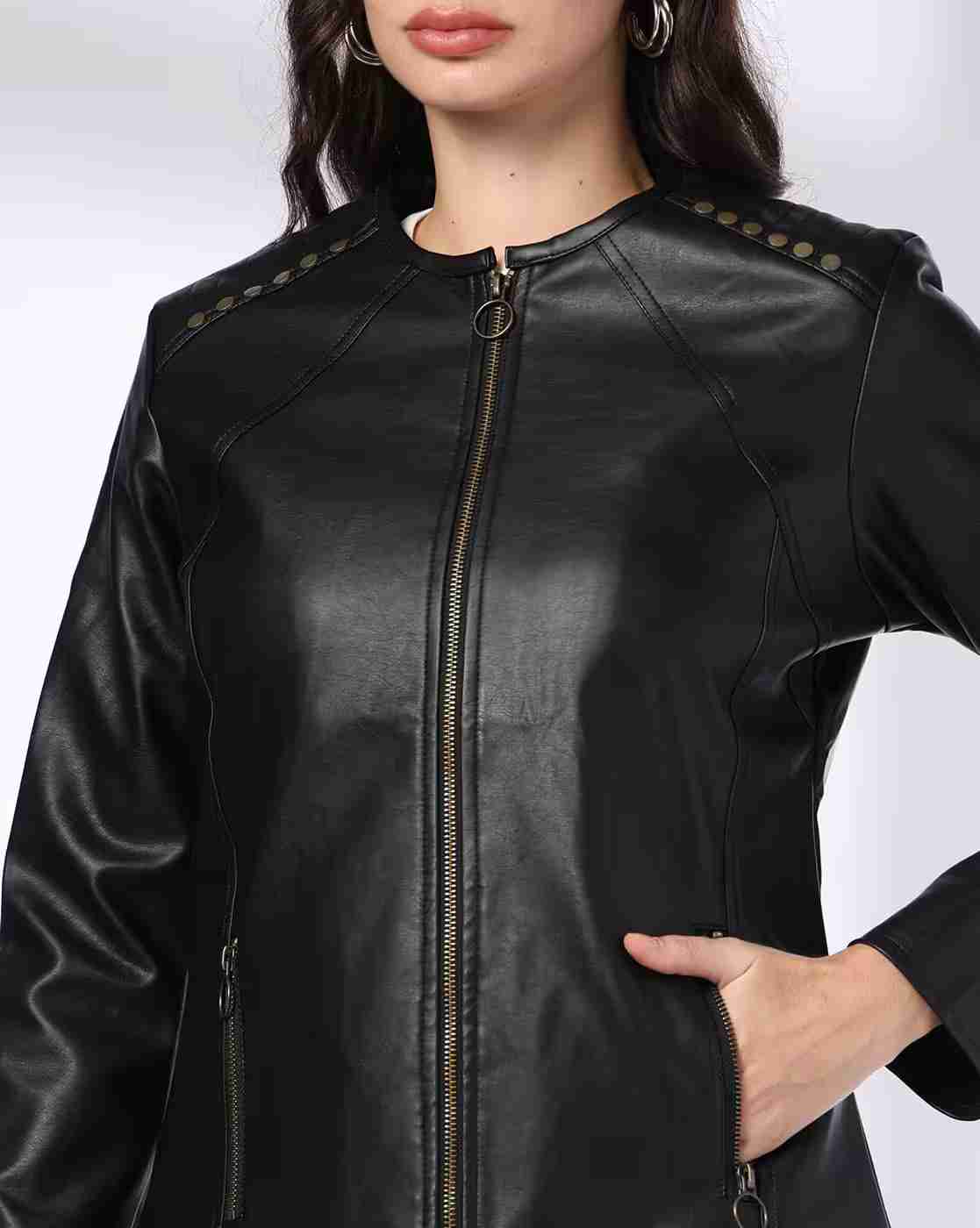 FIG | Women Zip-Front Fitted Jacket|4