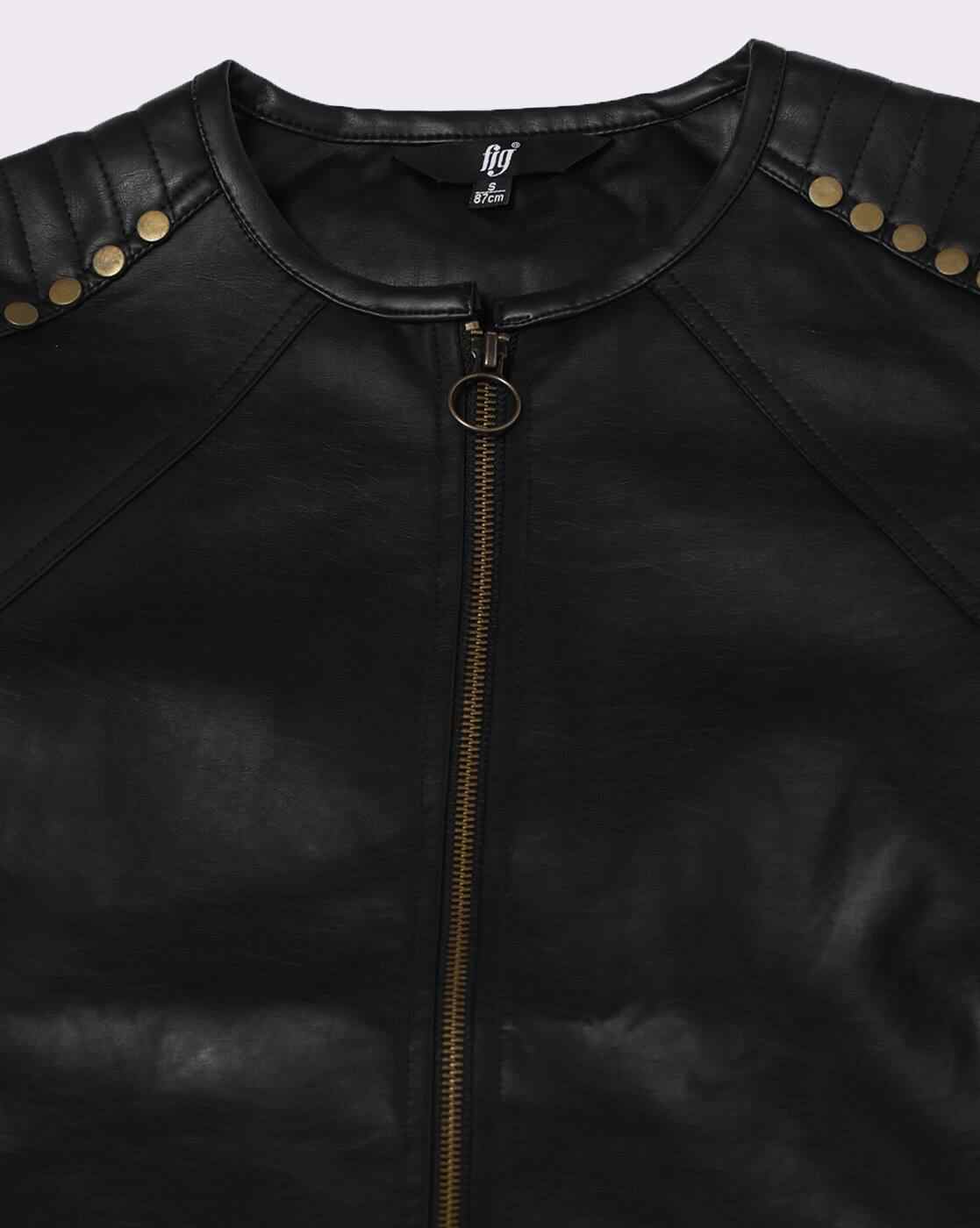 FIG | Women Zip-Front Fitted Jacket|5