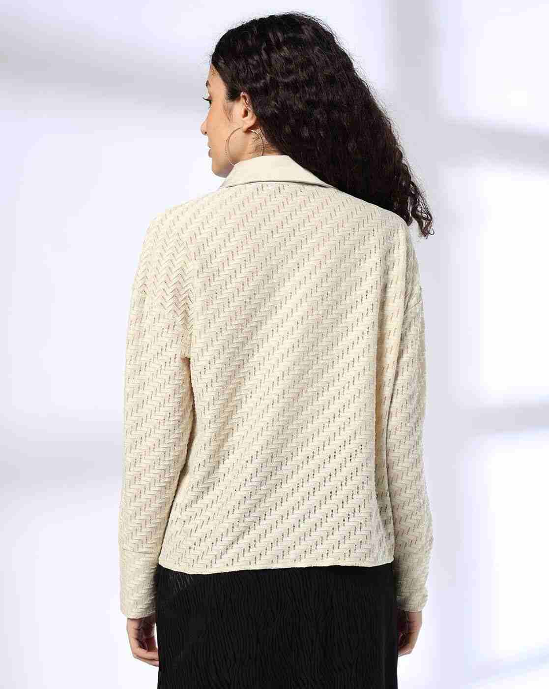 FIG | Women Knitted Relaxed Fit Shirt|2