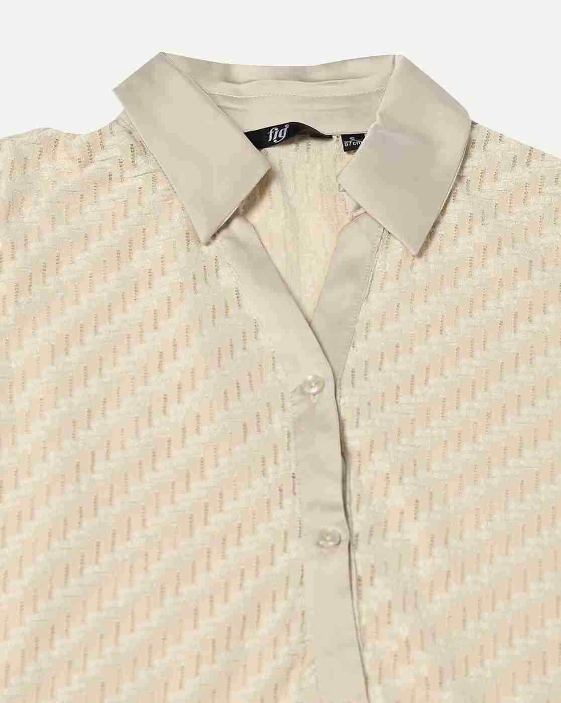 FIG | Women Knitted Relaxed Fit Shirt|4