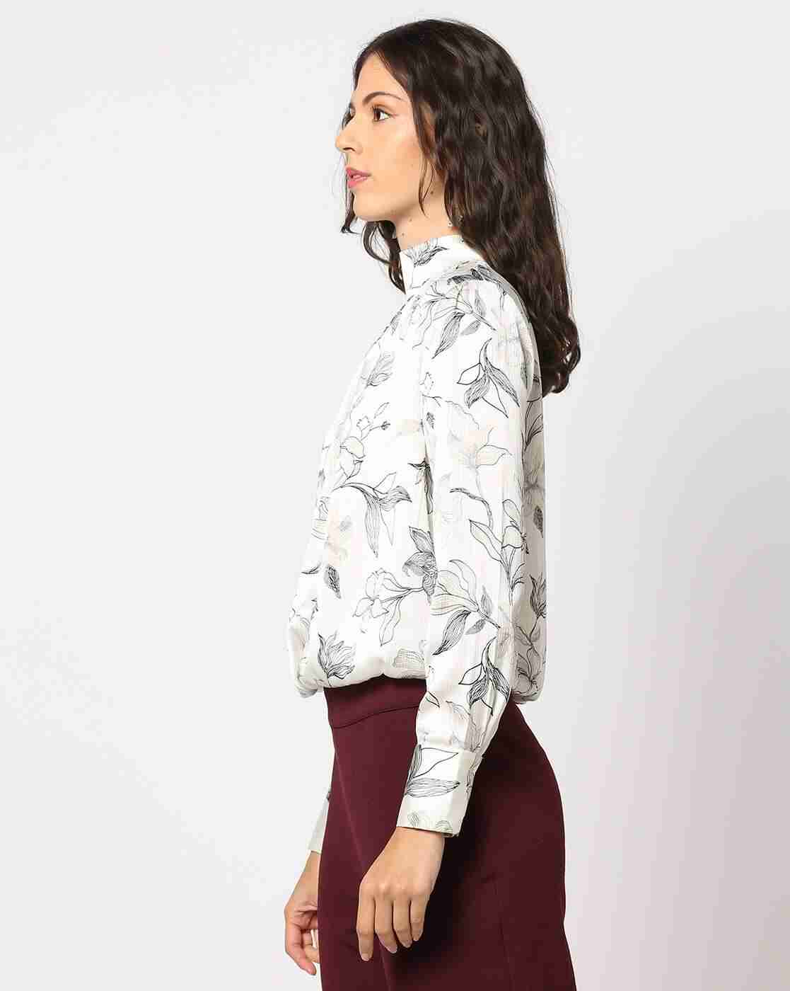 FIG | Women Floral Print Regular Fit Top|2