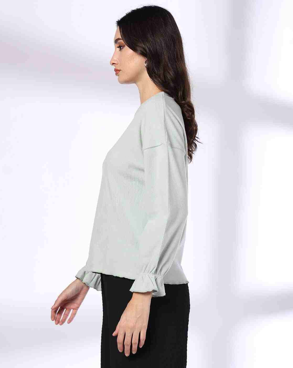 FIG | Women Relaxed Fit Boat-Neck Sweatshirt|2