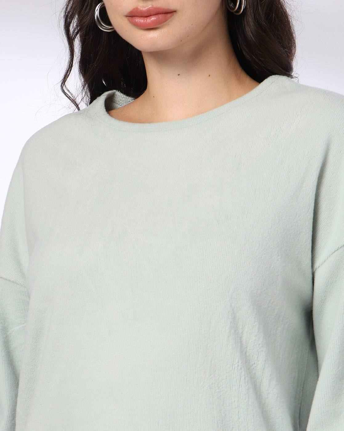 FIG | Women Relaxed Fit Boat-Neck Sweatshirt|4