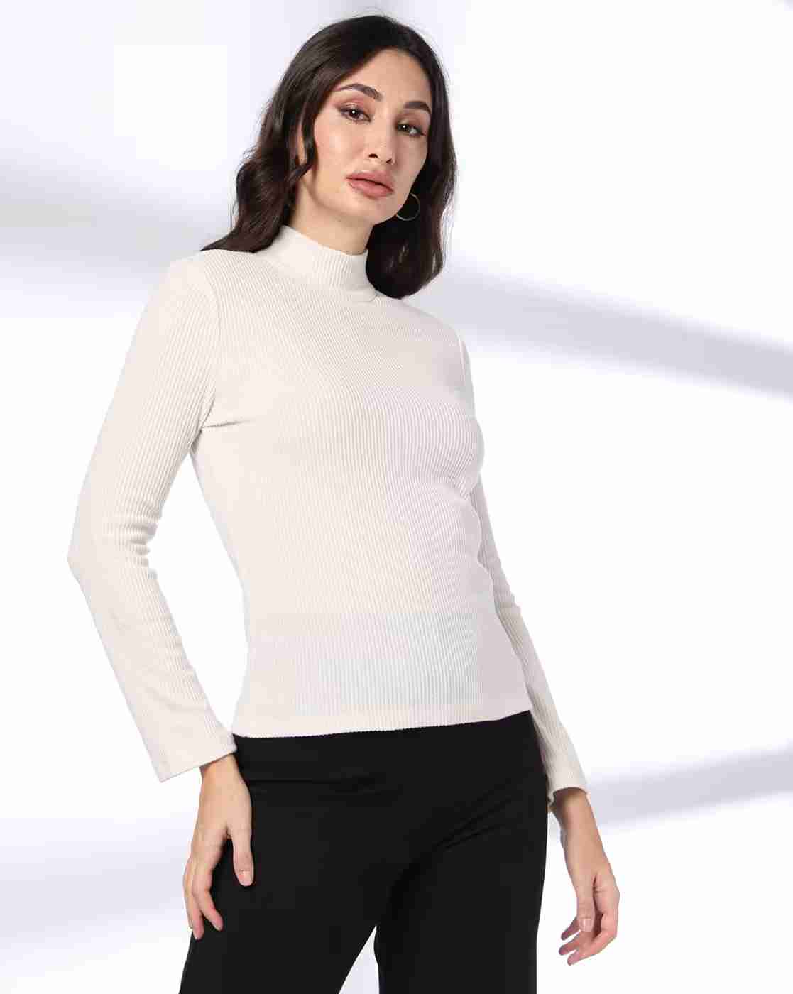 FIG | Women Ribbed Relaxed Fit Top|3