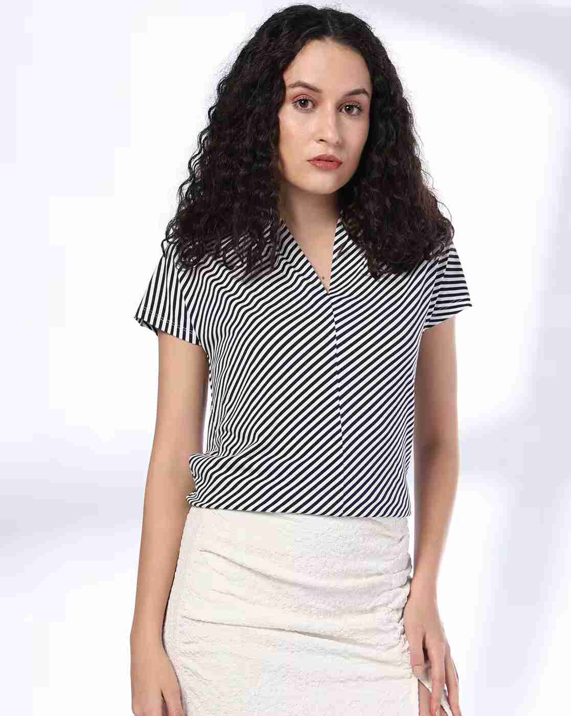 Women Striped Regular Fit Shirt