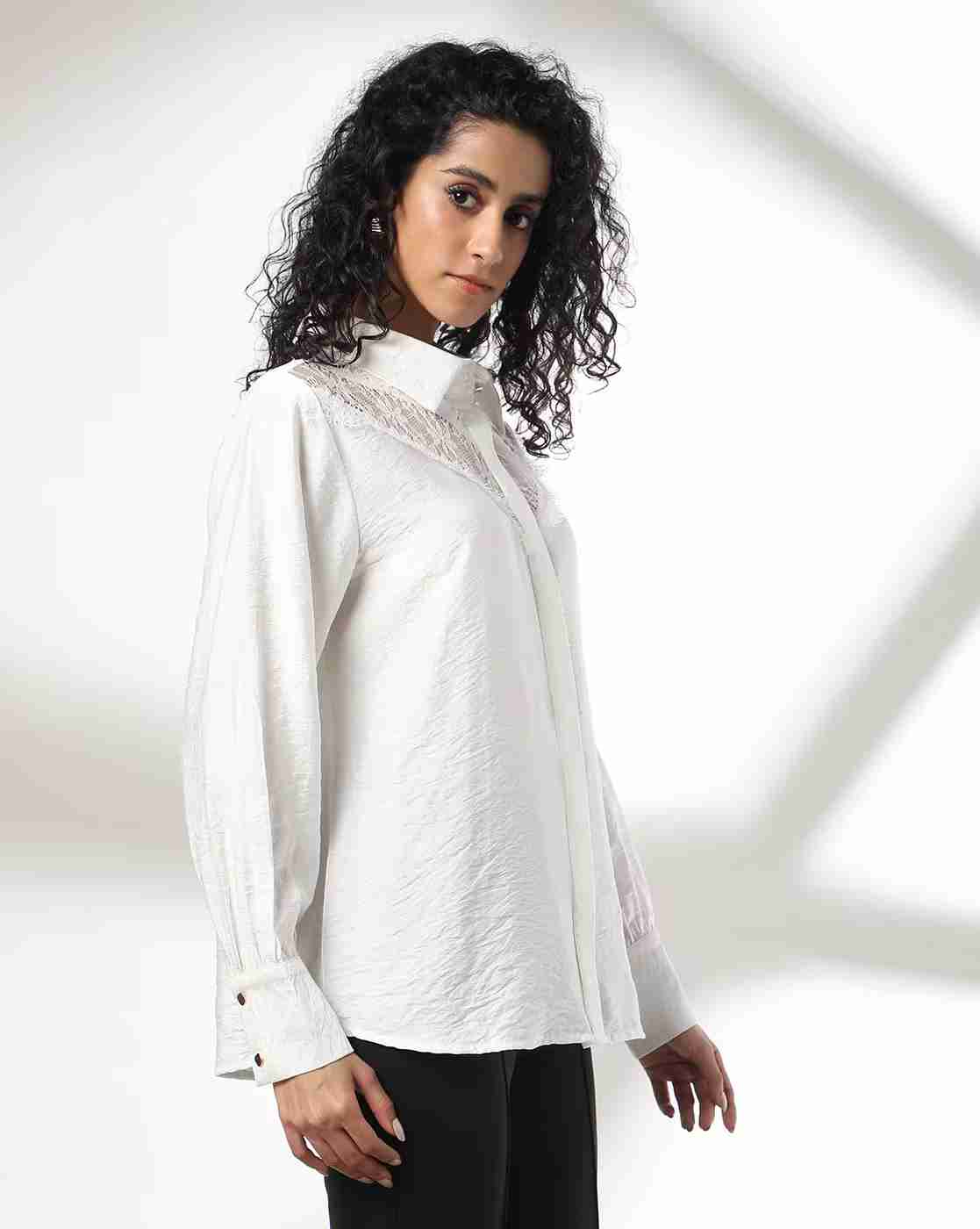 FIG | Women Patterned Relaxed Fit Top|1
