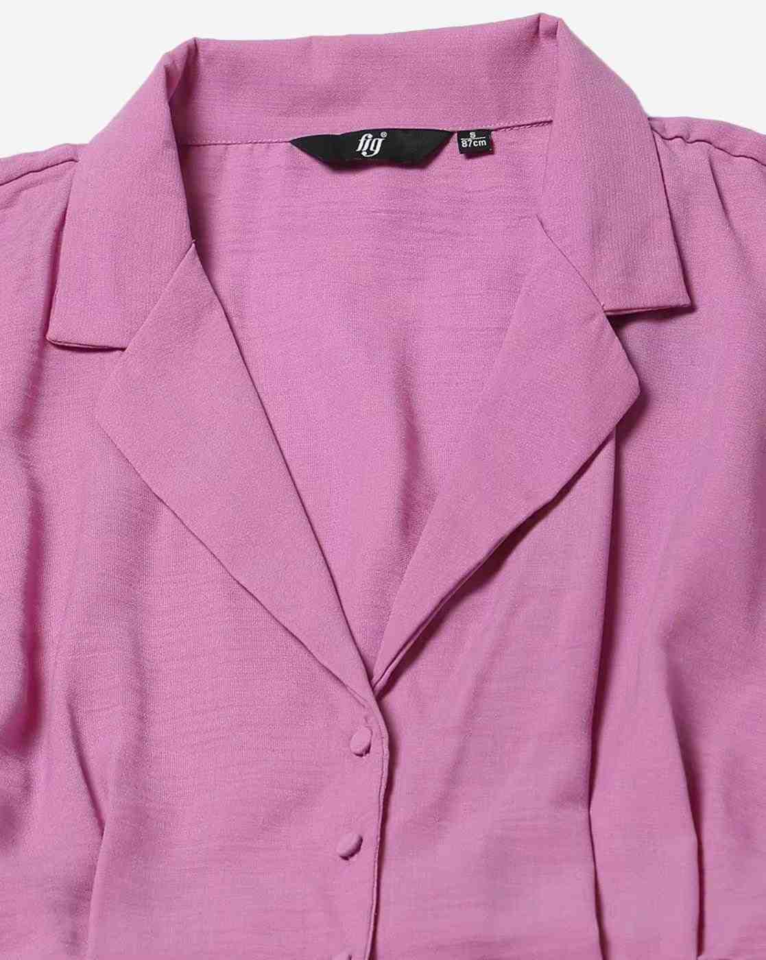FIG | Women Button-Down A-Line dress|4