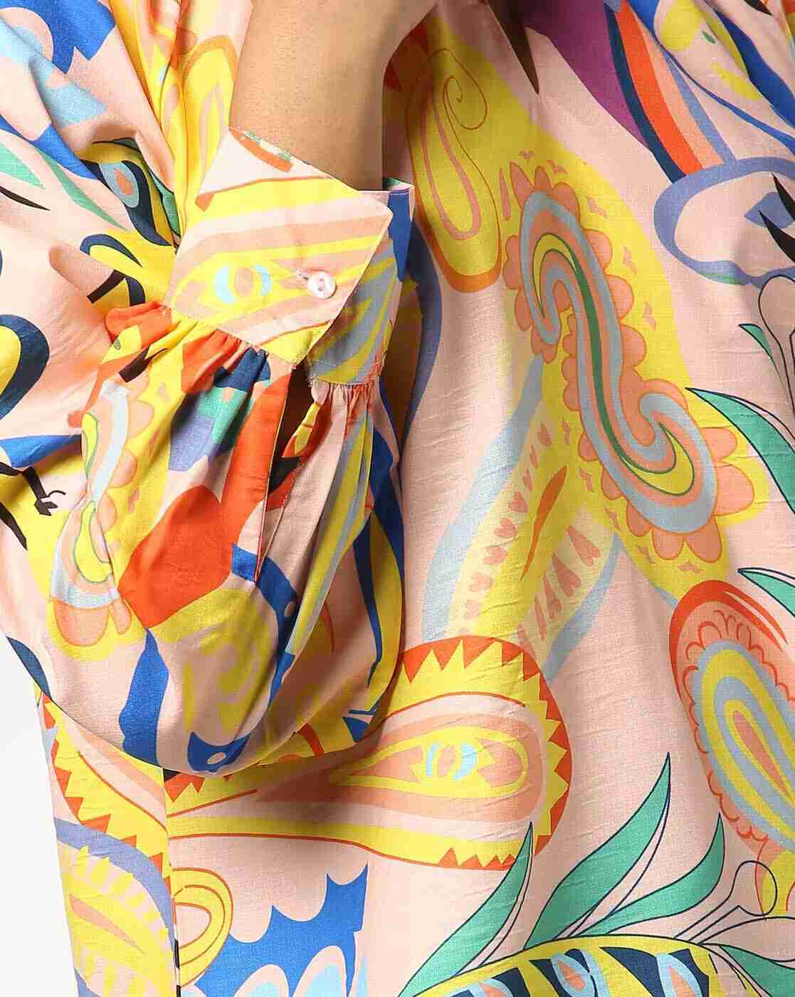 FIG | Women Paisley Print Regular Fit Top|5