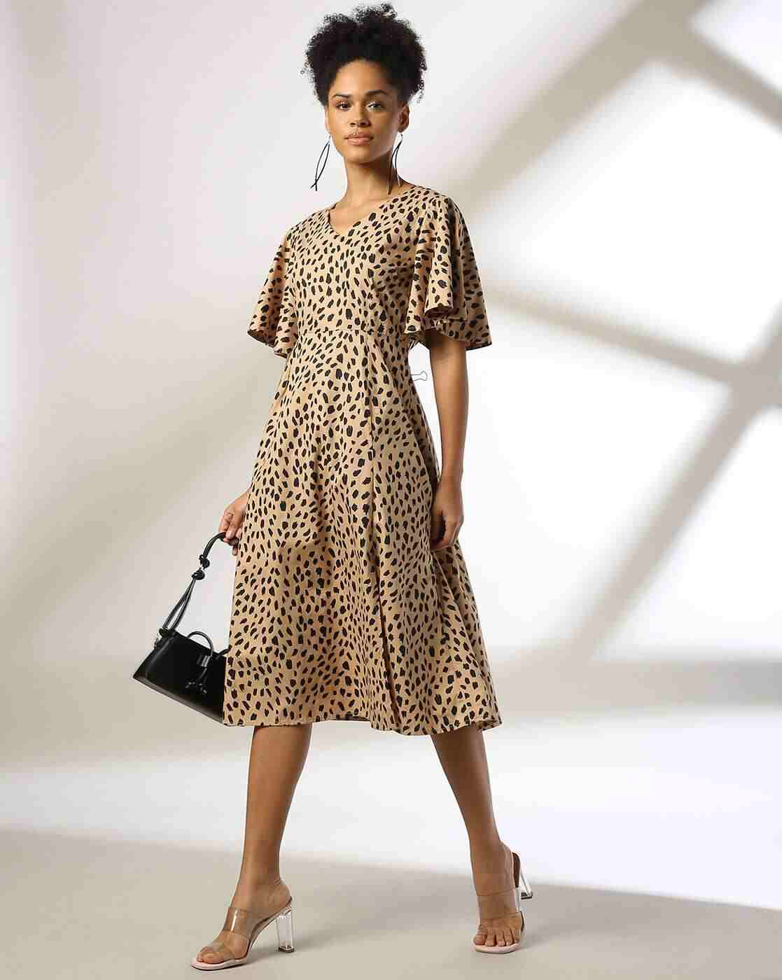 Women Printed A-Line Dress